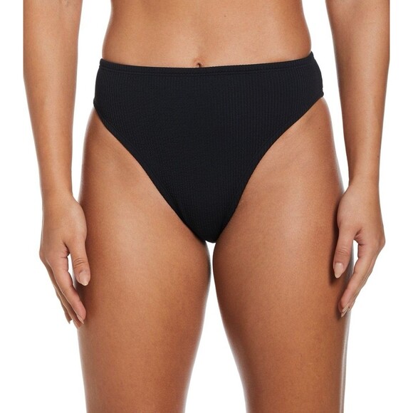 NIKE Women Essential High Waist‎ Lined Bottom Black NESSD234-001 - Large NWT - Picture 2 of 12